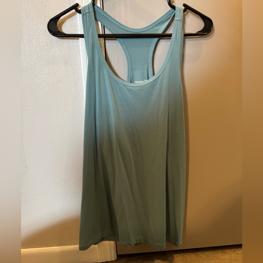 Old Navy Women's Teal Tank Top